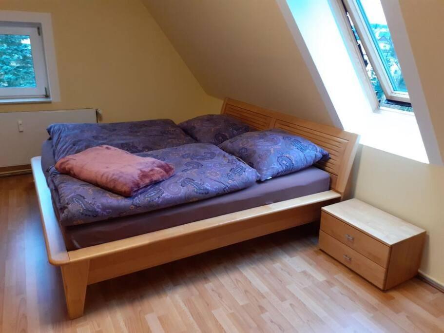 Schoene Und Ruhige Ferienwohnung In Ottendorf 세브니츠 외부 사진